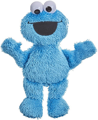 Sesame Street Little Laughs Tickle Me Cookie Monster, Talking, Laughing 10-Inch 