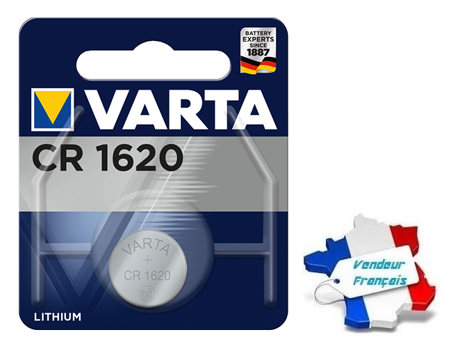 Batteria VARTA Litio 3V CR1620 (1 Al Pezzo IN Blister)
