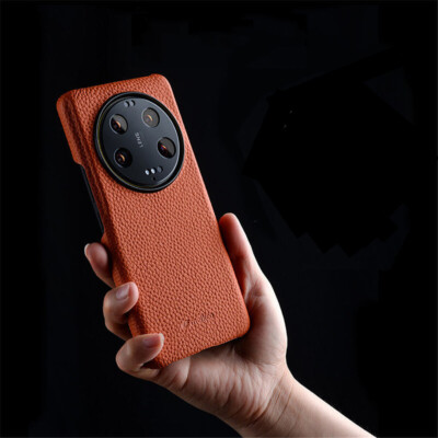 Melkco Premium Genuine Leather Case for Xiaomi 13 Ultra Pro 13 Armor Back Cover