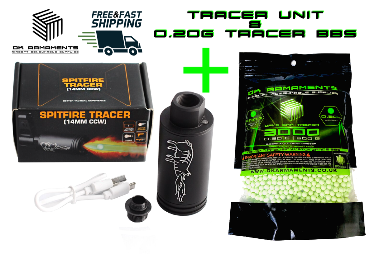 Mini Accendino Tracer Spitfire Per Softair – 14mm CCW Con Batteria Ricaricabile - 2