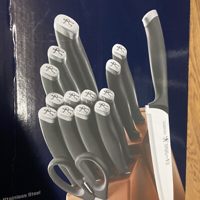 🔪 Henckels International 16pc Silver Cap Knife Set | eBay