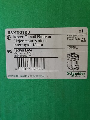 Schneider Electric BV4T012J Motor Circuit Breaker