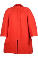 Lanvin Quilted Cotton Coat Fr 36 Uk 8