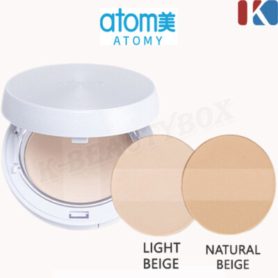 ATOMY Air Pact 11.5g Face Powder Pact Long Lasting Soft Ultra Fine Powder NEW