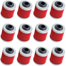 12-Pack Oil Filter Filters for Can-Am DS450 DS450X DS 450 X EFI MX XC All Models