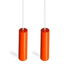 Pull Cord String, Connector and Ergonomic Handle. Twin Pack. Bright Fun Colours.