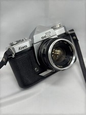 Vintage Kowa SET 35mm Film Camera-Kowa 50mm Lens Case  Lens Cover - Untested