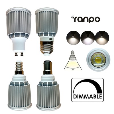 Dimmable Led Spotlight Bulbs 12w Mr16 12v Cool White B22 Bulb For Home Spot Gu10