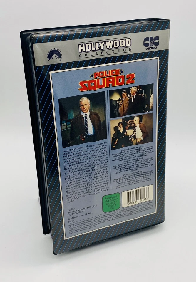 Police Squad 2 FSK12 72Min. 1982 Softbox VHS - Bild 3 von 4