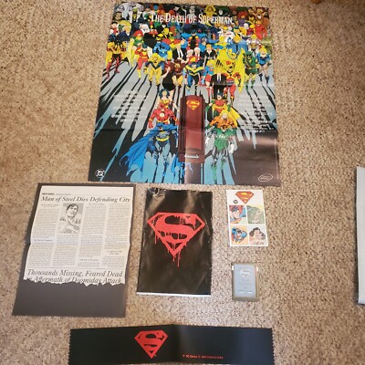 Death of Superman 1992 アメコミリーフ スーパーマン THE DEATH OF SUPERMAN - TPB - DC Comics 1992 - High Grade