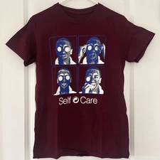 VTG DOMINIC FIKE T-SHIRT RAIN OR SHINE SELF CARE ROUTINE SC187 FREE SHIPPING