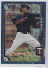 2015 Bowman Chrome Prospects Blue Wave Refractor Felix Jorge #BCP232 e5r