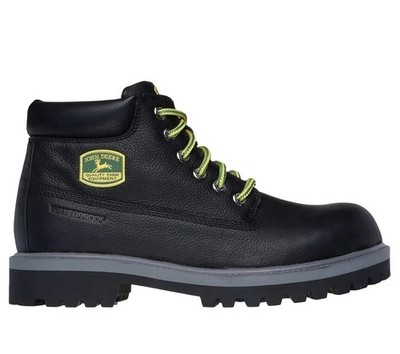 Skechers x John Deere Men's Sergeants Dozer Boot Black Mens 9.5 10.5 11.5 256000