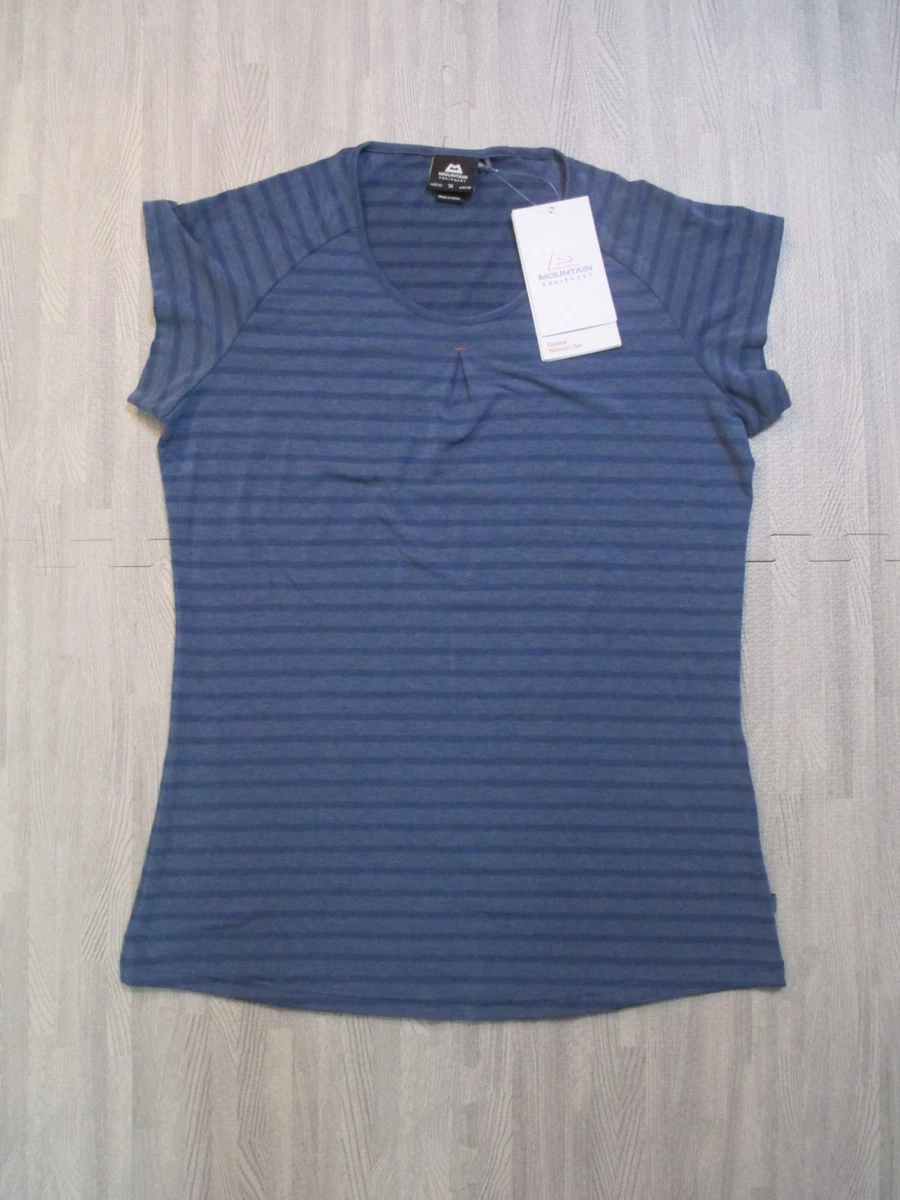 T-shirt Mountain Equipment – Manches Chemise Rouge – Coton – Taille L (UK Grand, EU 52-54)