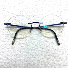 Silhouette Eyeglasses 5540/CF-45 Navy Blue Titan Dynamics Contour 48/19/135 