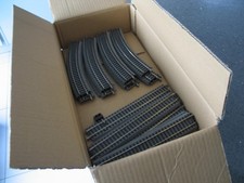 Piko HO Scale Roadbed 12 X CURVE 5 X Straight 1 X POWER FEED TRACK PIECE - NEW