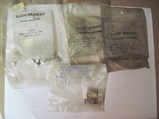 Lot of 4 Allen-Bradley Z-34037 Contact Kits, 1 Pole, Size 0, NOS
