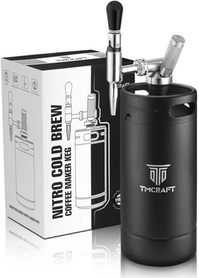 128oz Nitro Cold Brew Coffee Maker Stainless Steel Home Brewing Keg