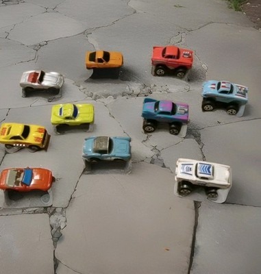  RACING Micro Macbines LOT OF 1VINTAGE Collectables Off Road And ,streetcars