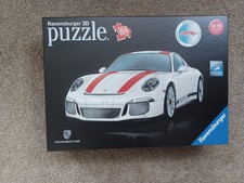 Ravensburger 125289 Porsche 911R 1:18 Scale 3D 108 Piece Puzzle
