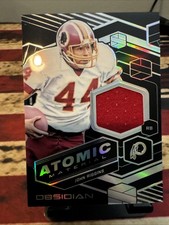 2018 Panini Obsidian Atomic Material Relics John Riggins #AM-48 /100 (MEM)