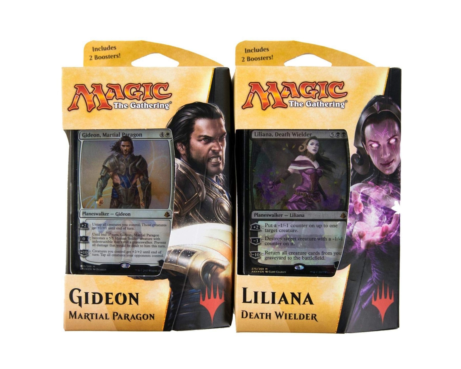 Magic: The Gathering Amonkhet Planeswalker Decks Set - 150 Cards - Gideon