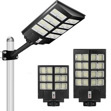 600W 1000W Solar Street Lights Outdoor Led Security Flood Lights Motion Sensor