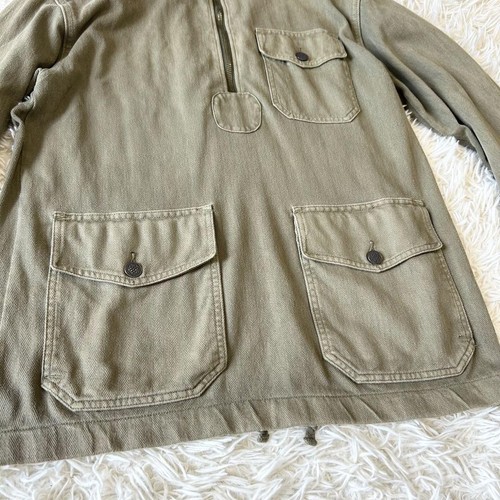 RRL Ralph Lauren Military Anorak Half Zip Jacket m27_0512 - Picture 3 of 24