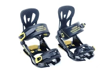 Union Flite Men’s 2013 Snowboard Bindings Black Yellow XL Aluminum