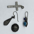 32.4g 925 Sterling Silver 10K Gold Precious Metal Scrap Jewelry Lot — photo 2