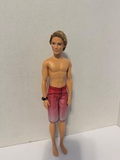2009 Barbie Ken She Said Yes Doll With Original Shorts And Watch.