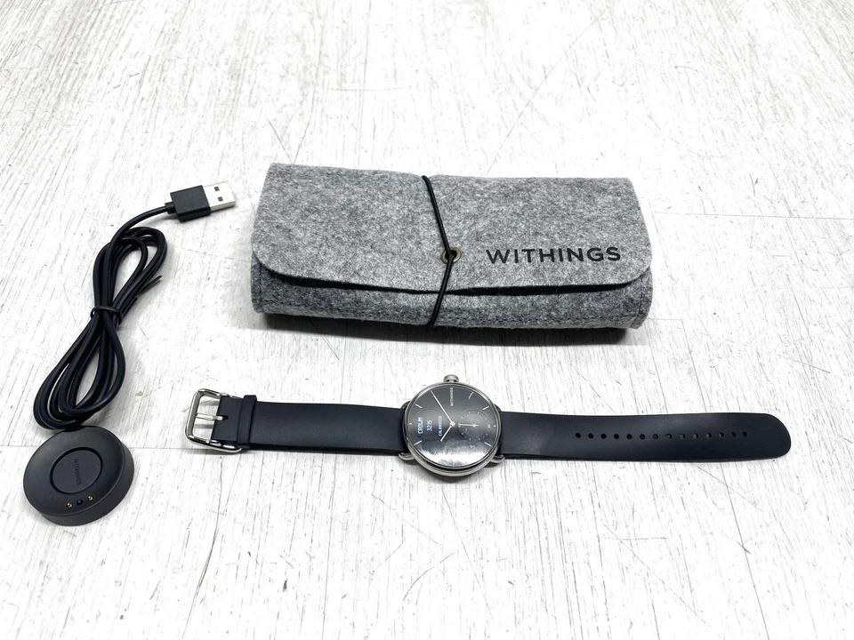 Smartwatch Withings ScanWatch nero EKG SPO2 MERCE DI SERIE B - Immagine 3 di 4