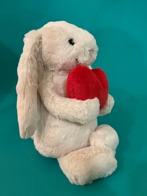 Jellycat Bashful Red Love Heart Bunny Medium - 100% AUTHENTIC