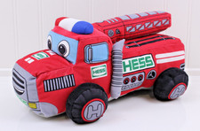 My First Hess Truck 2020 Fire Truck Plush 9.5" Tested Working Lights Sounds Song