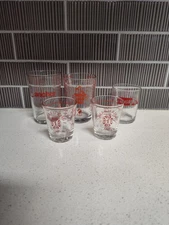 Lot of Measuring Glasses 2 - 1.5 oz, 2.6 oz, 4 oz, and 5 oz Anchor Hocking Gemco