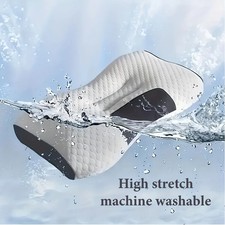 2 Pcs Ergonomic Neck Pillow Help Massage Soft Adjustable Sleeping 100 UPGRADE