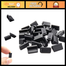 30 Pcs Silicone USB Port Dust Caps - Anti-Dust Protectors for Female Connectors