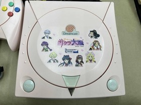 Sega Dreamcast Game Console HKT-3000 Gray Sakura Wars version USED Japan F/S