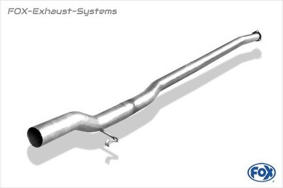 Acciaio stainless steel pre silencer sound tube Ø76 mm Audi Urquattro