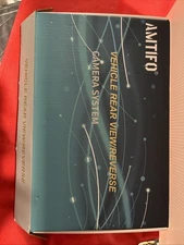 AMTIFO View Camera & Mirror Monitor Kit for Car Rear View Camera