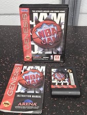 Acclaim NBA Jam: Tournament Edition (Sega Genesis) Complete w/ Manual NTSC 1995