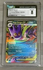 Pokémon Mega Gengar ex 056/094 Me02 Phantasmal Flames Holo CGC 8 English