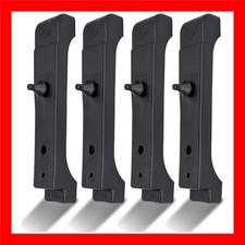 4 PCS Rubber Radiator Insulator Pads, 4 Core Radiator Support Pad for GM Chev...