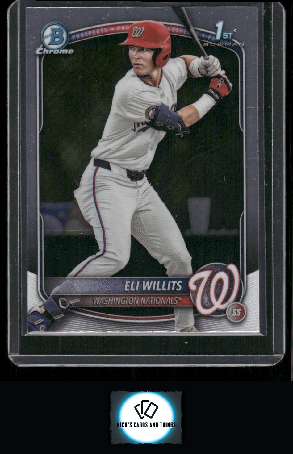 2025 Bowman Draft #BDC-1 Eli Willits Chrome