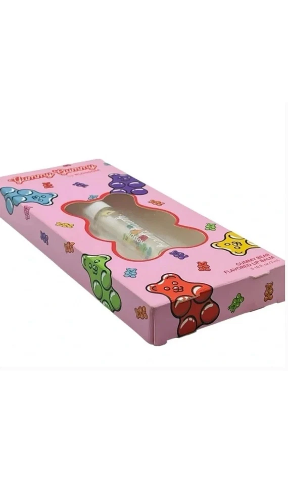 BÁLSAMO LABIAL SABOR URSO GUMMY HIDRATANTE E HIDRATANTE GUMMY BEAR (BRILHO LABIAL) - Imagem 2 de 2