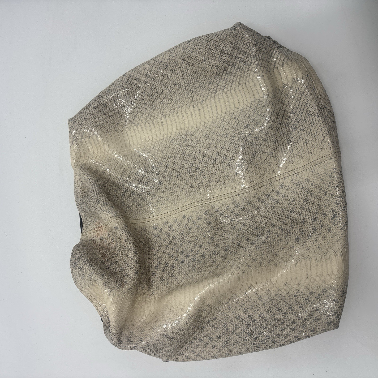 Furla Slouchy Python Snake Leather Hobo Bag. Read Description — image 4