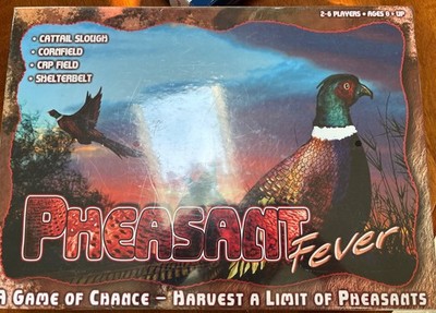 Pheasant Fever Hunting Board Game Harvest your trophy Bird 2008 New in open Box