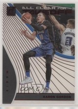 2019-20 Panini Clearly Donruss All Clear For Takeoff Red /49 Aaron Gordon #6 5x3