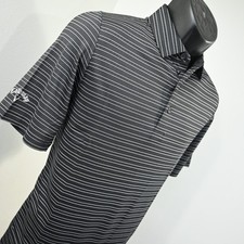 Callaway Golf Polo Opti Dri Performance Striped Short Sleeve Mens Size Small