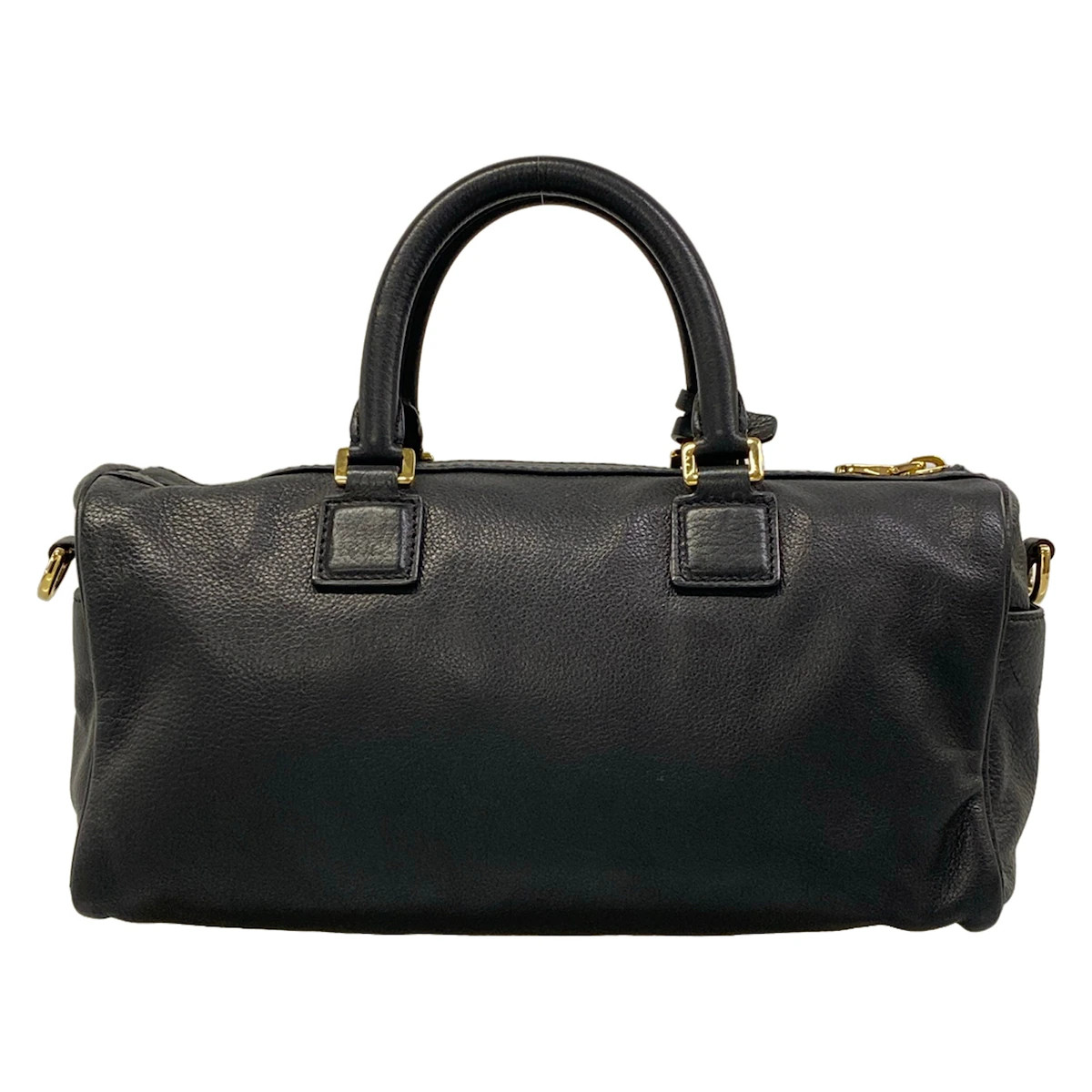 LOEWE Ame Black Leather Handbag — image 3
